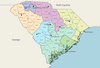 Image of how South Carolina's new congressional districts are drawn. Image: Zach Solomon / Wikicommons