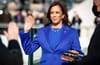 Vice President Kamala Harris being sworn in. Image: DoD Airman Kevin Tanenbaum