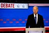 US President Joe Biden during the first presidential debate. Image: Eva Marie Uzcategui/Getty Images