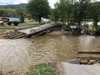 A bridge washout caused by Helene. (Photo credit: The author’s firefighter friend)