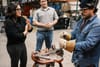 Rep. Lori Chavez-DeRemer (R-OR) tours a union training facility. (Jordan Gale via Getty Images)