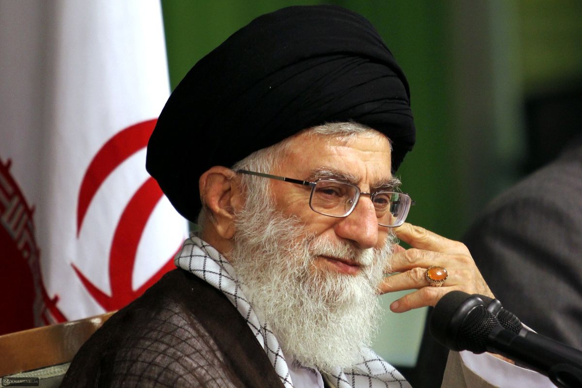 Iran's Supreme Leader Ayatollah Ali Khamenei. Image courtesy of Khamenei.ir