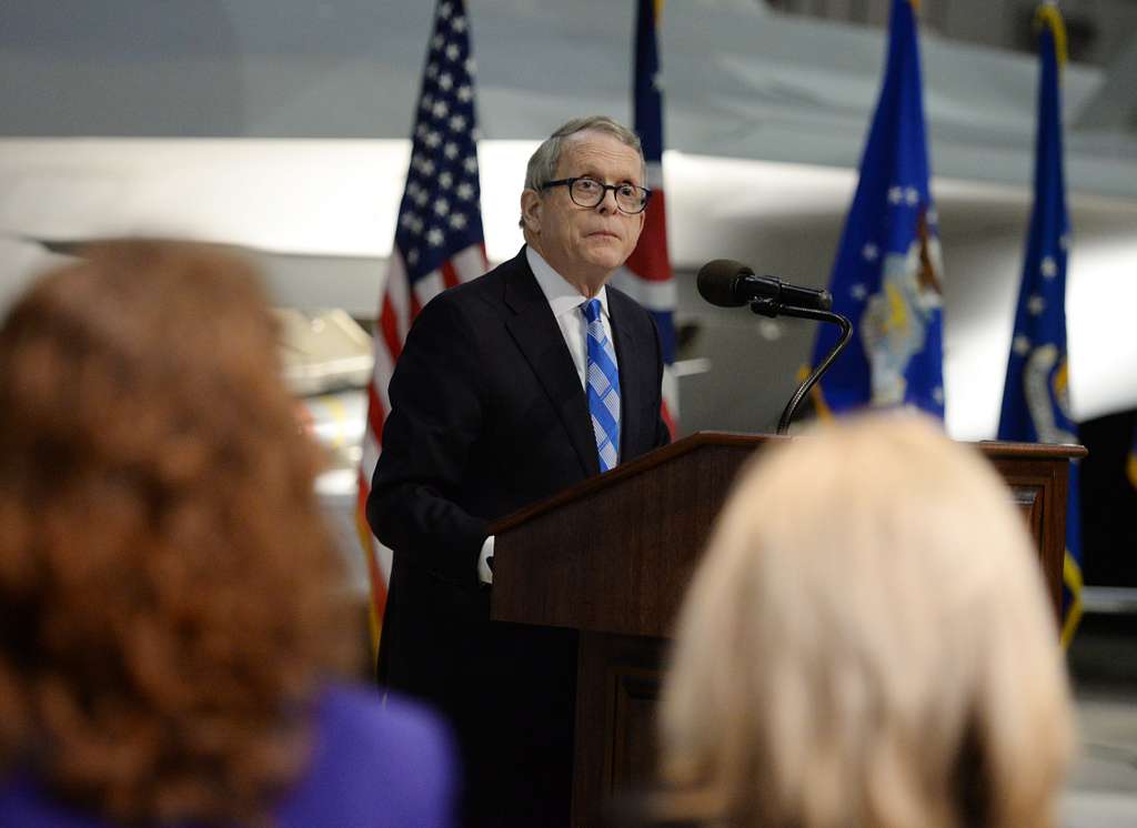 Ohio Gov. Mike DeWine. Image: Picryl 