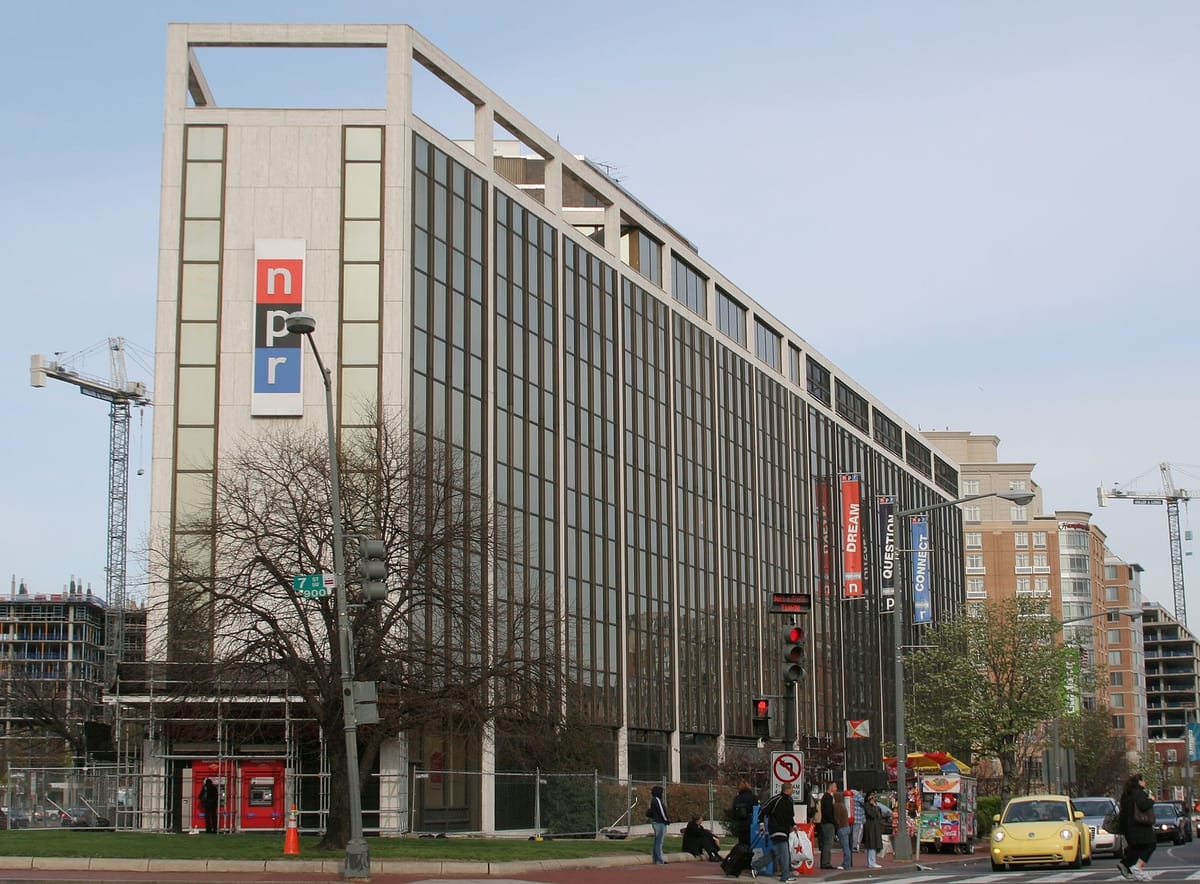 NPR headquarters. Image: Wikocommons 