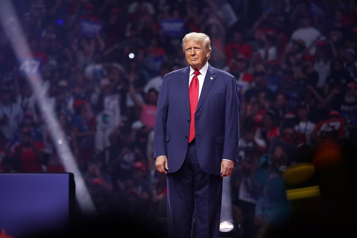 Donald Trump at a rally in Arizona this August. Image: Gage Skidmore