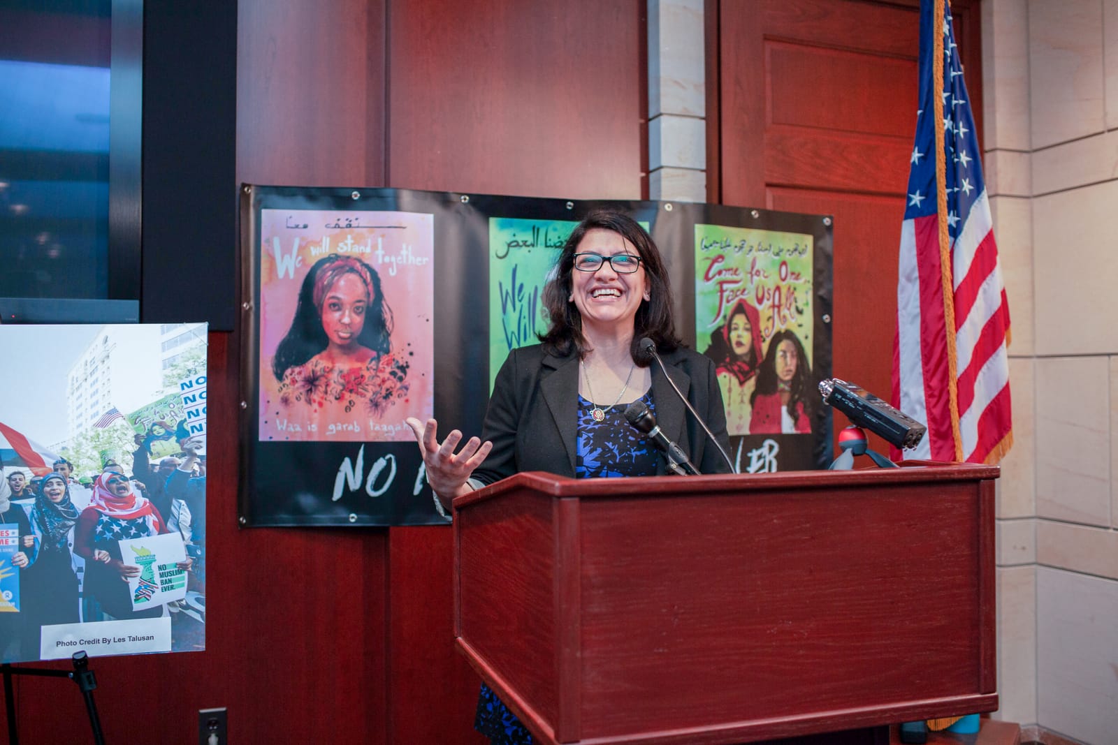 Rep. Rashida Tlaib (D-MI). Image: MPAC