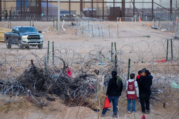 The border standoff in Texas.