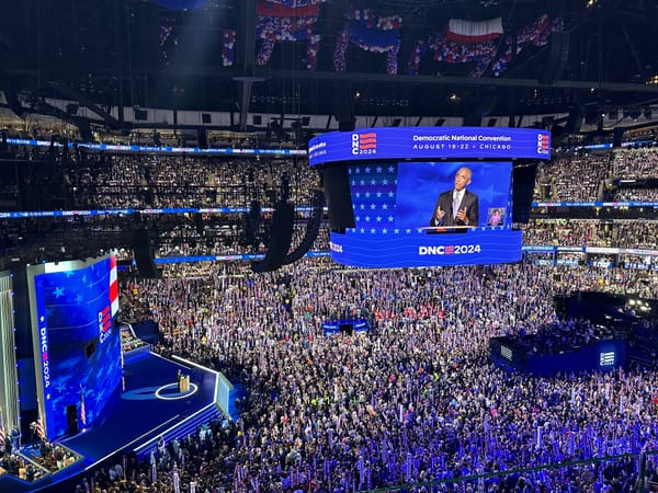 Obama speaking at the Democratic National Convention | Jon Lall, Tangle News.